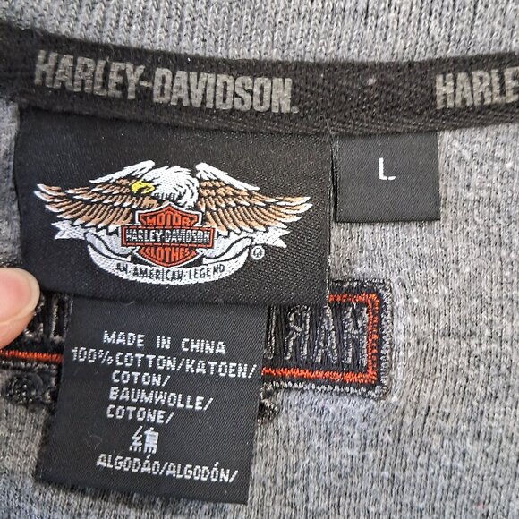 Harley-Davidson Quarter Zip Sweater - Picture 10 of 13
